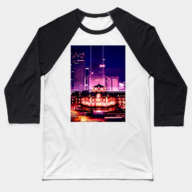 Tokyo station hotel Baseball T-Shirt by Naturestory